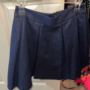 like new. dark blue with glitter banana republic skirt